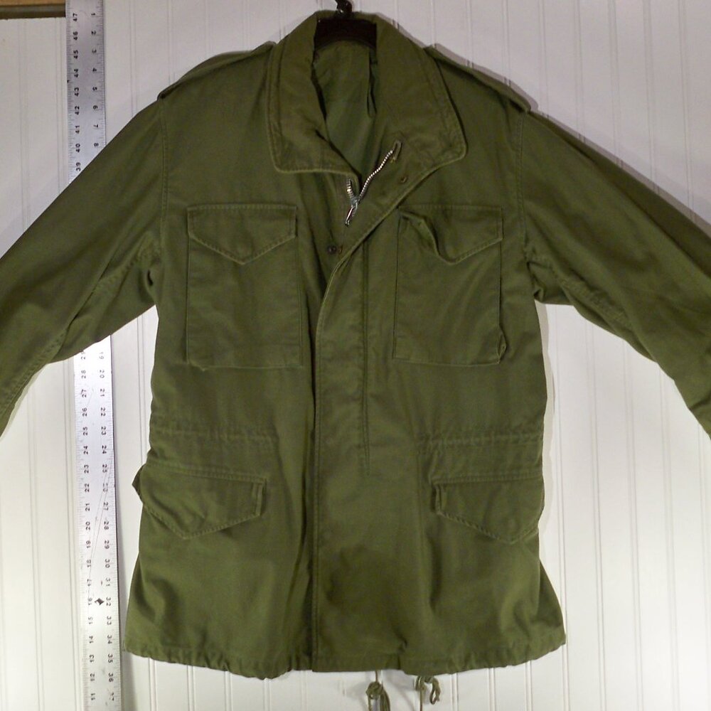 Us Army 70s M65 Jacket W/Hood *L Regular From Jap… - image 2